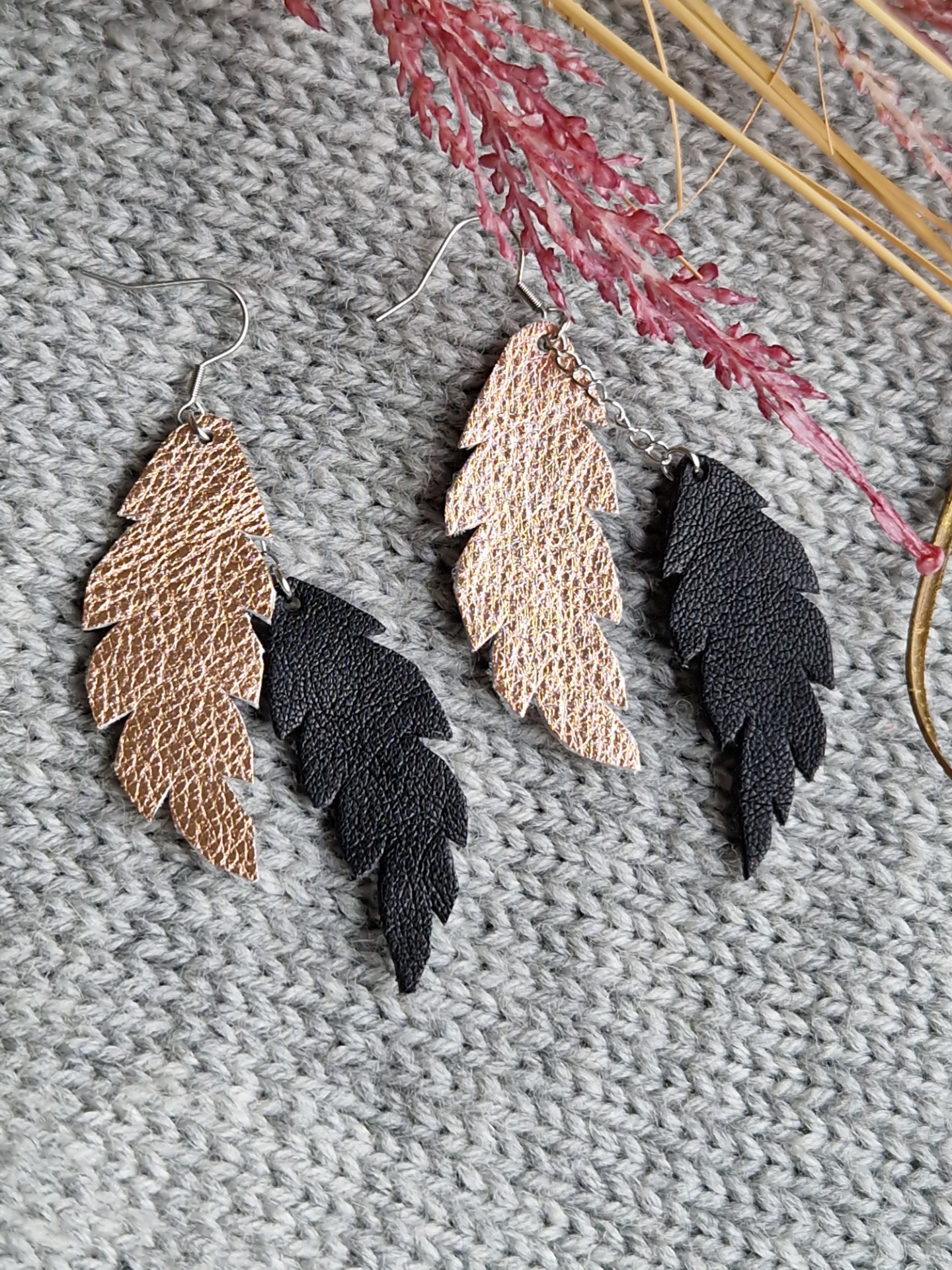 Kaksiosaiset korvakorut